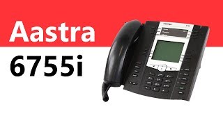 The Aastra 6755i IP Phone  Product Overview [upl. by Tartaglia]