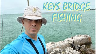 KEY WEST BRIDGE FISHING ISLAMORADA [upl. by Aiyot]