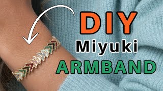 Miyuki Vvorm Armband maken [upl. by O'Neill]