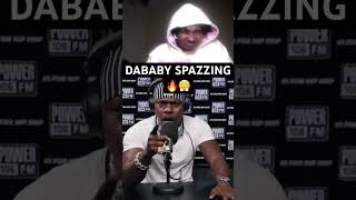 DaBaby Went Crazzyyyy🔥😱 shorts dababy freestyle [upl. by Buatti886]