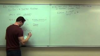 Calculus 1 Lecture 24 Applications of the Derivative [upl. by Loresz]