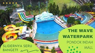 The Wave Waterpark Pondok Indah  Water Park dengan Whizzard dan Tube Slide yang SERU BANGET [upl. by Iong]