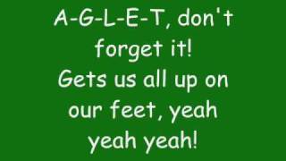 Phineas And Ferb  AGLET Lyrics Full song  HQ [upl. by Linda]