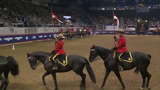 The RCMP Musical Ride Performs at the 100th Anniversary Royal Horse Show [upl. by Pironi]