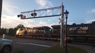 Norfolk Southern Train 21D Moves Through Branchville SC On The NS SC Line [upl. by Funda]