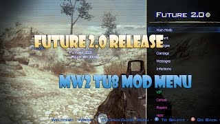 NEW MW2 TU8 MOD MENU  FUTURE 20 RELEASE  DOWNLOAD  RGHJTAG [upl. by Llenel51]