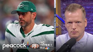 Aaron Rodgers is evolving in new role with New York Jets  Pro Football Talk  NFL on NBC [upl. by Oirramed]