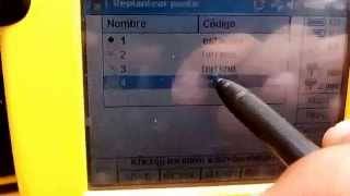 GPS TRIMBLE R6  REPLANTEO DE PTOS [upl. by Yelime]