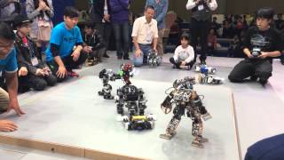 Korea International Robot Contest 2014  Rumble [upl. by Yentrac124]