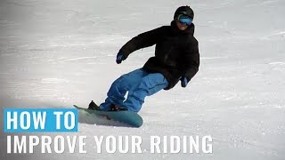 How To Improve Your Riding On A Snowboard [upl. by Henebry404]