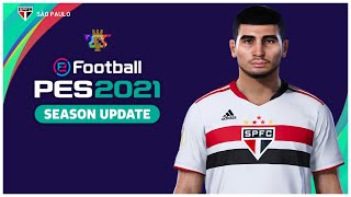 Michel Araújo PES 2021  How to create  Como fazer [upl. by Salsbury]