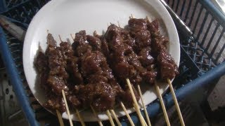 Recette des MASIKITA brochettes de zébu au barbecue à Madagascar [upl. by Heloise]