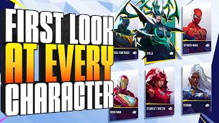 EVERY Character Explained FAST in Marvel Rivals  ALL 19 Playable Characters [upl. by Lougheed372]