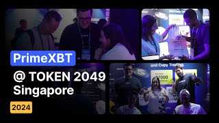 PrimeXBT Token2049 Singapore 🎉 [upl. by Dickie208]