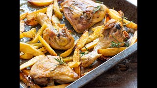 Pollo al forno con patate [upl. by Carr858]