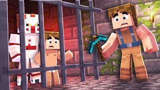 JE LIBÈRE MON FILS DE LA PRISON HORREUR SUR MINECRAFT  Ça le Clown Tueur [upl. by Stroud]