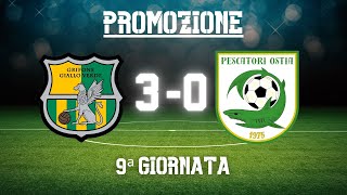 quotKO nel big matchquot  Grifone GialloverdePescatori Ostia 30  9ª Giornata Promozione [upl. by Senskell]