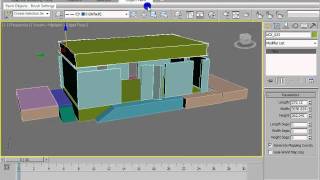 Importing a building into UDK with collision surfaces added from 3ds max [upl. by Harlow127]