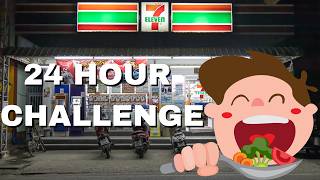 UNEXPECTED Reactions  24 Hrs Eating Only from 7Eleven in Thailand [upl. by Tebazile]