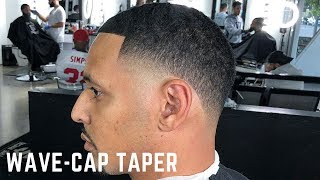 HAIRCUT TUTORIAL WAVECAP TAPER HIGH TAPER FADE BY CHUKA THE BARBER [upl. by Faina]