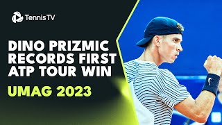 17YearOld Dino Prizmic Records FirstEver ATP Tour Win vs Duje Ajdukovic  Umag 2023 Highlights [upl. by Aivlis644]