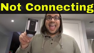 Ring Doorbell Connect to network  FAIL [upl. by Nitaf]