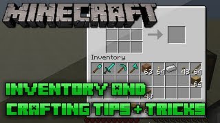 Minecraft Inventory amp Crafting TechniquesTips  15 [upl. by Asenaj490]