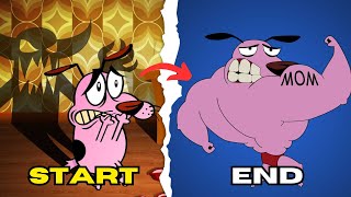 Courage The Cowardly Dog From Beginning To End Recap [upl. by Gnahk]