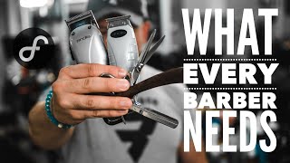 Necessary Tools For Beginner Barbers  4K 2018 [upl. by Ahsaei539]