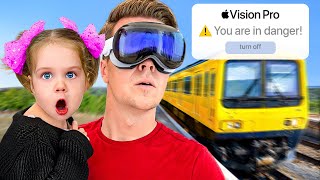 Surviving With Daughter in Apple Vision Pro [upl. by Gladdie]