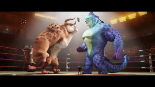 wwerumble movie 1 st fight quot Tentacular vs King Gorgequot [upl. by Soinski]