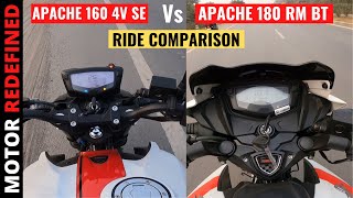 2023 Tvs Apache RTR 160 2v Vs 2023 Tvs Apache RTR 180 Vs Tvs Apache RTR 180 Old 🔥 Comparison Review [upl. by Yanrahs250]