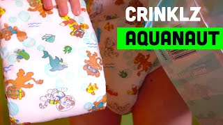 Crinklz Aquanaut im Test Wie gut ist die Aquanaut im Vergleich zu anderen Crinklz Windeln [upl. by Aisatsan]