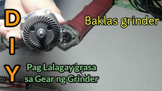 DIY HOW TO MAINTAIN POWER TOOLS GRINDER pin0yaK01 [upl. by Orgel]