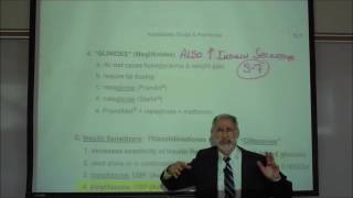 ANTIDIABETIC DRUGS PART 2 ORAL ANTI DIABETIC DRUGS by Professor Fink [upl. by Annawt510]