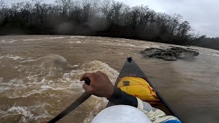 Whitewater Canoeing And Attaining Up Rapids [upl. by Akirehc818]