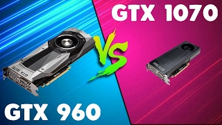 GTX 1070 vs GTX 960 Comparison [upl. by Nessaj]