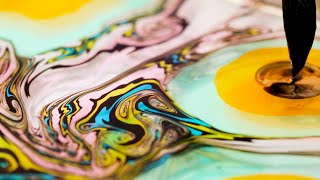 The Art of Suminagashi Japanese Marbling  Craft Therapy  Apartment Therapy [upl. by Lorre]