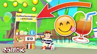 NOVA BARRACA DE LIMONADA 😋🍋 ADOPT ME ATUALIZAÇÃO Roblox [upl. by Pattison]