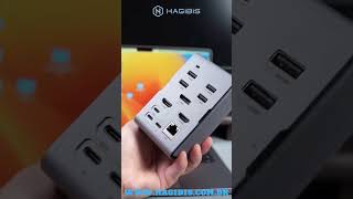 Adaptador USB C com Display de LED Hagibis [upl. by Blackstock]