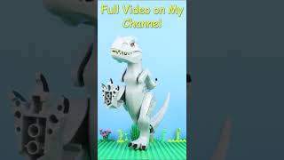 Dino Dancing Lego Jurassic World StopMotion legodinosaurtrexstopmotionjurassicworldlovedino [upl. by Eedrahs]