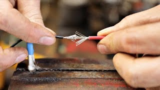 How To Solder Wires Like A Pro [upl. by Debo]