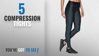 Top 10 Compression Tights 2018 Under Armour Womens Sports Leggings [upl. by Erlewine]