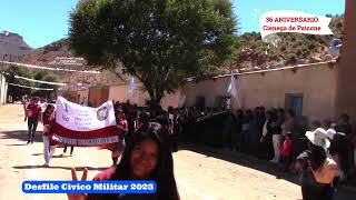 DESFILE POR LOS 36 AÑOS DE LA FUNDACION DEL PUEBLO DE CIENEGA DE PAICONE ABRIL 2023 [upl. by Flavia]