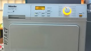 Miele Softronic T 8627 c WP сушильная машина с тепловым насосом Обзор описание программ [upl. by Krause]