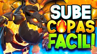 ¡SABUESO CON GLOBO EL MEJOR COMBO PARA SUBIR COPAS EN CLASH ROYALE [upl. by Norted]