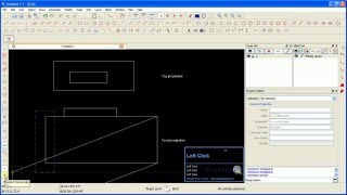 QCad Howto Stretch tool [upl. by Atteirneh]