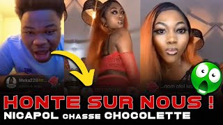 AFFAIRE DE CUILOLO ► Chocolette honnit le Bénin sur le live de NICAPOL [upl. by Roydd]