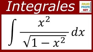 INTEGRACIÓN POR SUSTITUCIÓN TRIGONOMÉTRICA  Ejercicio 5 [upl. by Leilah]