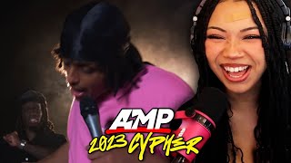 MARI Reacts To AMP FRESHMEN CYPHER 2023 [upl. by Aspa]